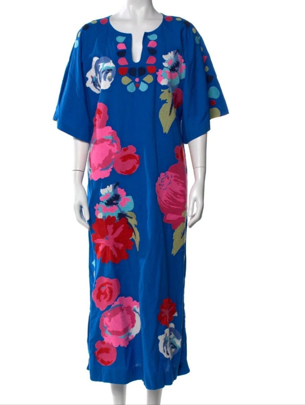 Frances Valentine Floral Print Maxi Dress Size XS Nwt